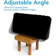 thumbnail image 5 of Belinkon Lindo Mini Soporte Para Teléfono Para Silla, Soporte De Escritorio De Madera Completamente Ensamblado, Compatible Con Teléfono Inteligente, Kindle, Pad, Switch, Tableta, L, 5 of 5