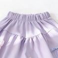 thumbnail image 2 of Jalioing Girls Cute Bloomers Summer Fashion Casual Ruffle Shorts Elastic Waist Bowtie Shorts for Little Girls 1-8 Years, 2 of 7