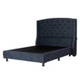 thumbnail image 3 of Colchon Matrimonial Trini+Box Base Cama+ Cabecera Sitka Azul, 3 of 8