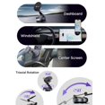 thumbnail image 2 of Soporte para teléfono de auto MSXTTLY magnético ajustable 360° para iPhone, 2 of 9