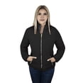 thumbnail image 1 of CHAMARRA PARA DAMA CON INTERIOR DE POLAR London Rock 134915, 1 of 6