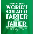thumbnail image 2 of Farter Father Tee Greatest Dad Fun Gifts Birthday Present for Pops, 2 of 3