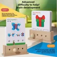thumbnail image 4 of Logic Puzzle Game Educational Toy Set for Kids Logic Unlocking Game Alphabet Learning Activities Preschool Skills Development, 4 of 6