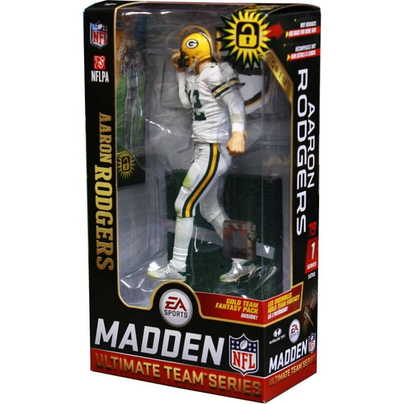 Madden Ultimate Team 19 Series 1 Aaron Rodgers Packers Figurine