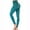 Green, variant on FANNYC Women's Yoga Pants High Waist Leggings Workout Elastic Waistband Fitness Biker Trousers Control Abdominal Hip Lift Yoga Pants Slim Sportswear,S-XL