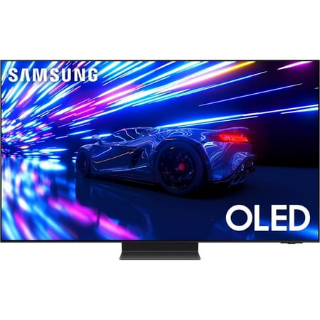 Samsung 77" Class OLED 4K S95D Series HDR Pro Smart TV with Dolby Atmos, Object Tracking Sound+, Motion Xcelerator, Real Depth Enhancer, 4K AI Upscaling, Alexa Built-in (QN77S95D, 2024) -