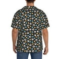 thumbnail image 3 of Disketp Paw Animal Men's Hawaiian, Shirts Button Down Holiday Beach Shirts-{sizeName}-3X-Large, 3 of 5