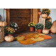 thumbnail image 2 of Abbott Doormat Durable Coir Fibre, Colorful Welcome Mat, Weather-Resistant Entry Décor, 18x30", Colourful Pumpkins Shaped, 2 of 2