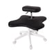 thumbnail image 1 of Silla de patas cruzadas con ruedas, altura ajustable, silla para juegos, silla para arrodillarse, cómoda silla de oficina para sala de estar y hogar Negro, 1 of 8