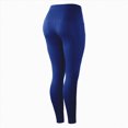 thumbnail image 4 of UngA Women's High Waisted Tummy Control Yoga Pants with Pockets Athletic Leggings for Women Blue,S, 4 of 5