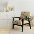 thumbnail image 2 of Designart "Mid Century Polka Dots" Upholstered Modern & Contemporary Accent Chair and Abstract Collages Arm Chair - Multiple Color & Pattern, 2 of 7