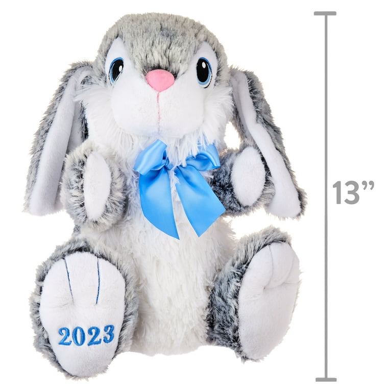 Way to Celebrate Easter Large Hopster Bunny 2023 Grey