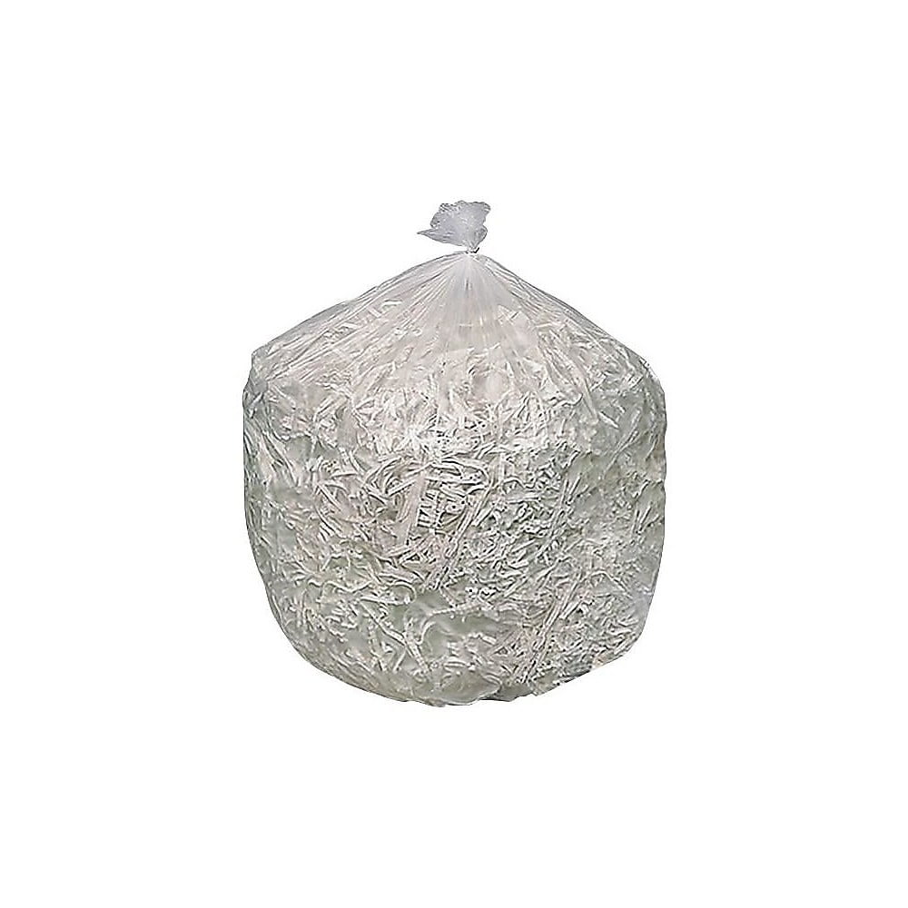 Brighton Trash Bags 1013 gal 24x24 High Density 6 Mic Natural 20 Rolls