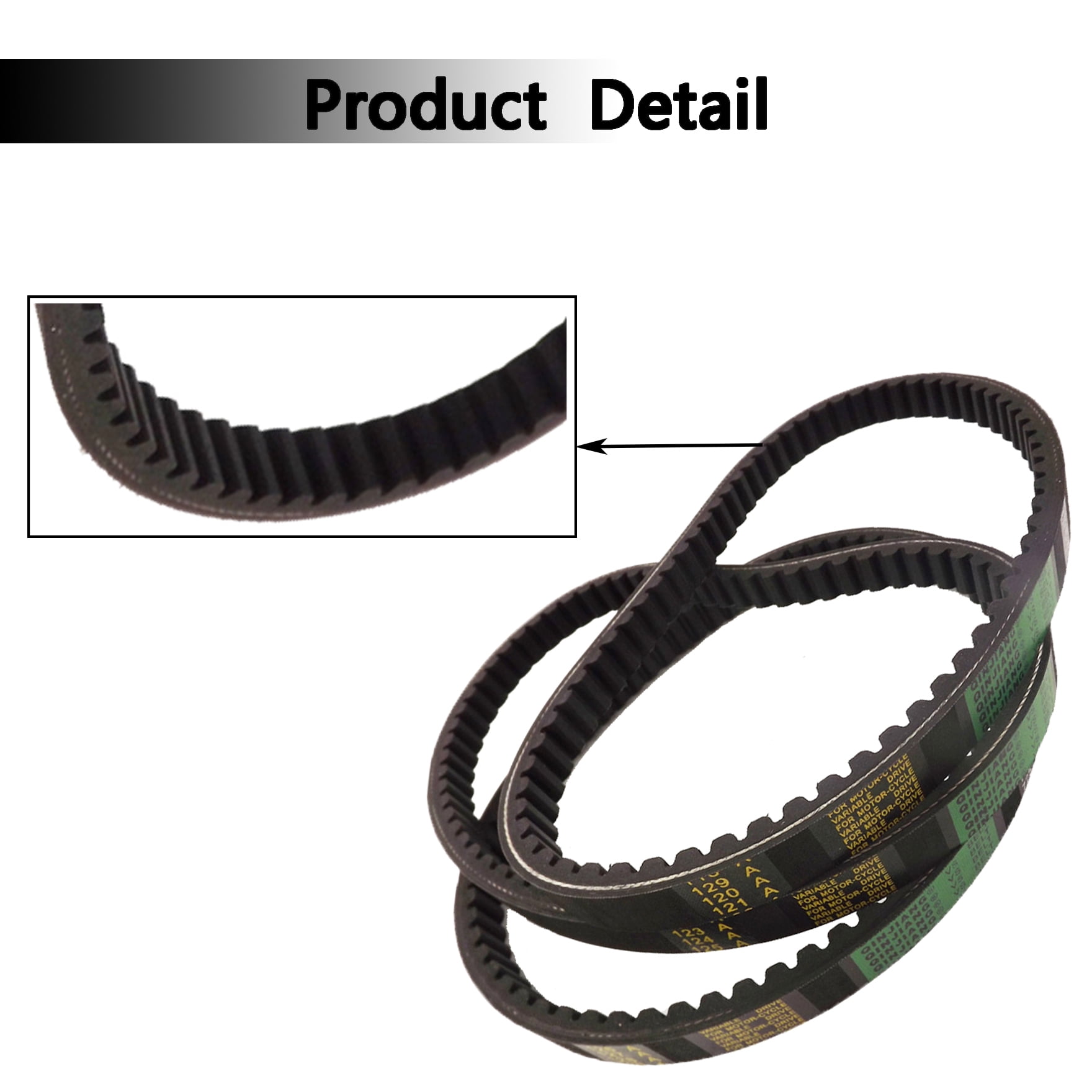 LABLT 3X Go Kart Drive Belts Fit for 30 Series Torque Converter Clutch Belts 18-725