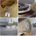 thumbnail image 5 of Set of 12 Metal Brushes for Drill, Brass Metal Brushes, Metal Polishing Brushes with Brush, 5 of 5
