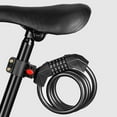 thumbnail image 4 of Neinkie Bicycle Chain Lock Five-digit Combination High Safety Performance Steel Wiring Thicken Texture Bike Cable Code Lock for Riding, 4 of 7