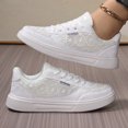 thumbnail image 6 of Willtoo Women's Breathable Lace Floral Hollow Out Sneakers, Low-Top Athletic Shoes for Women Casual Sneakers – Lightweight Non-Slip Athletic Footwear, 6 of 7