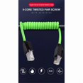 thumbnail image 2 of Cable de red Gigabit CAT6A blindado de 5 m con soporte de resorte, 2 of 5