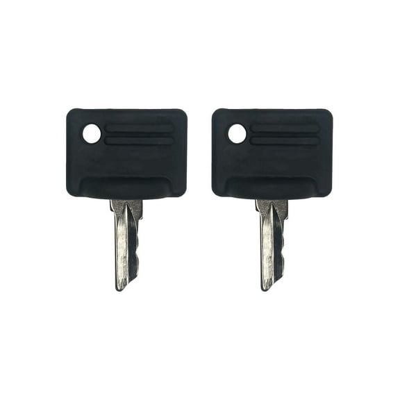 Automotive Authority 089216-001, 107151-001 Ignition Keys Replacement for Crown Forklift, (2 Piece)