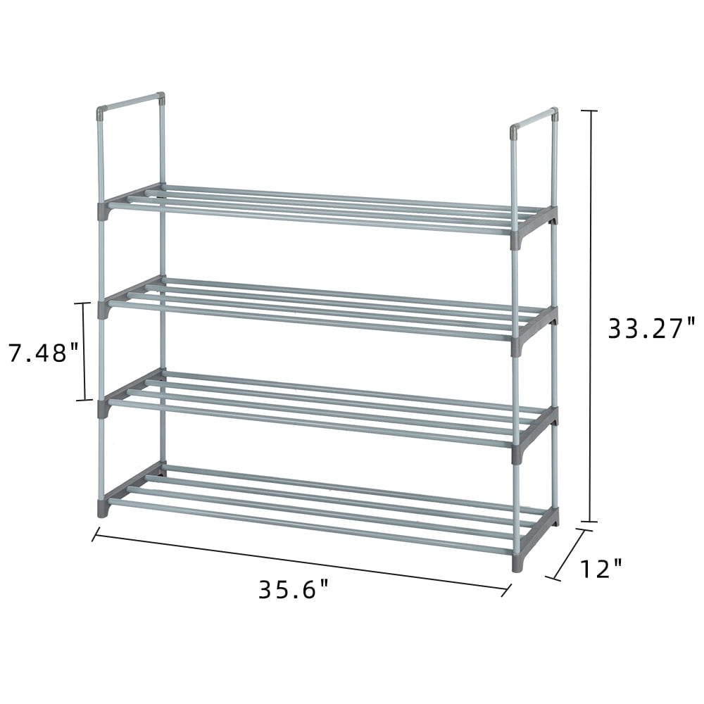 Kepooman 5 Tiers Shoe Rack Shoe Tower Organizer for Bedroom, Entryway, Hallway and Closet Kepooman 5 Tiers Shoe Rack Shoe Tower Organizer for Bedroom, Entryway, Hallway and Closet
