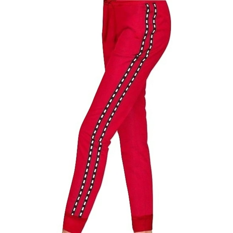 Skinny track best sale pants pink