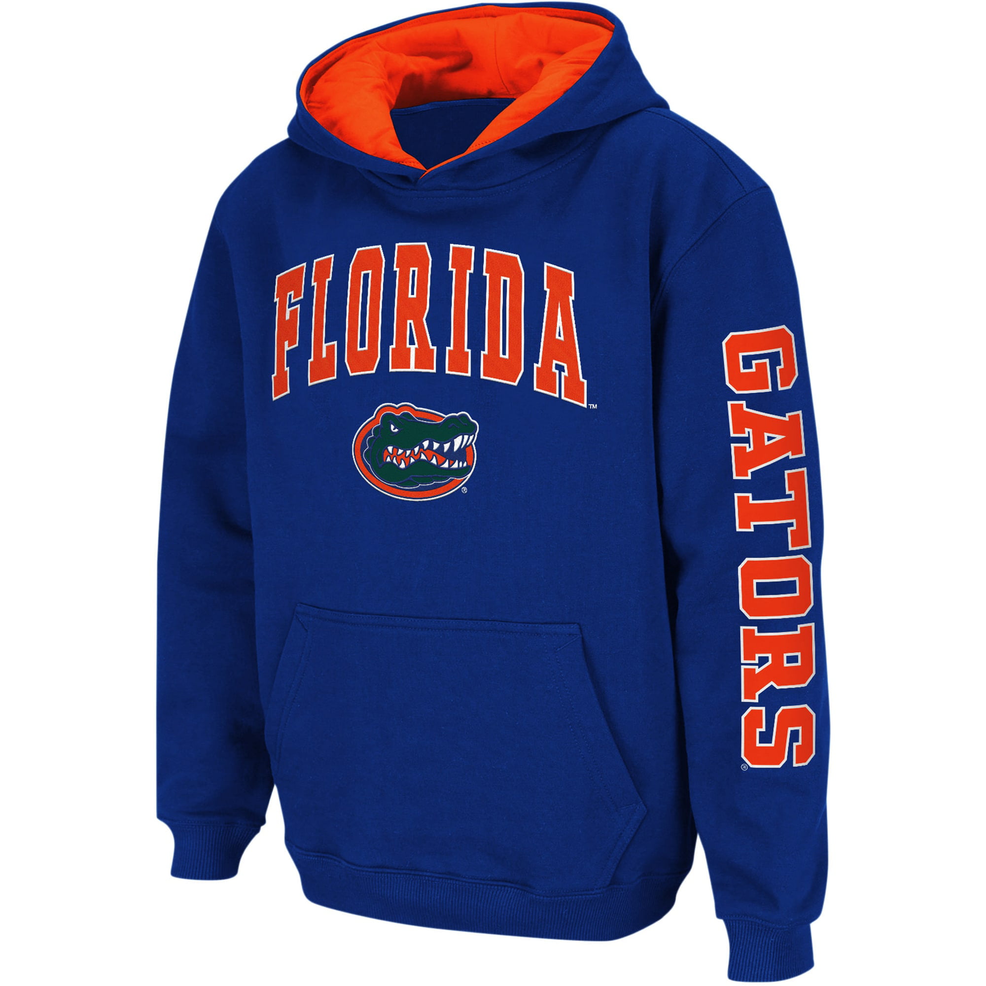 Youth Colosseum Royal Florida Gators 2-Hit Team Pullover Hoodie