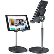 Cell Phone Stand, Angle Height Adjustable LISEN Phone Stand for Desk, Thick Case Friendly Phone Holder Stand, Taller iPhone Stand Compatible with All Mobile Phones,iPhone,Switch,iPad,Tablet(4-10in)