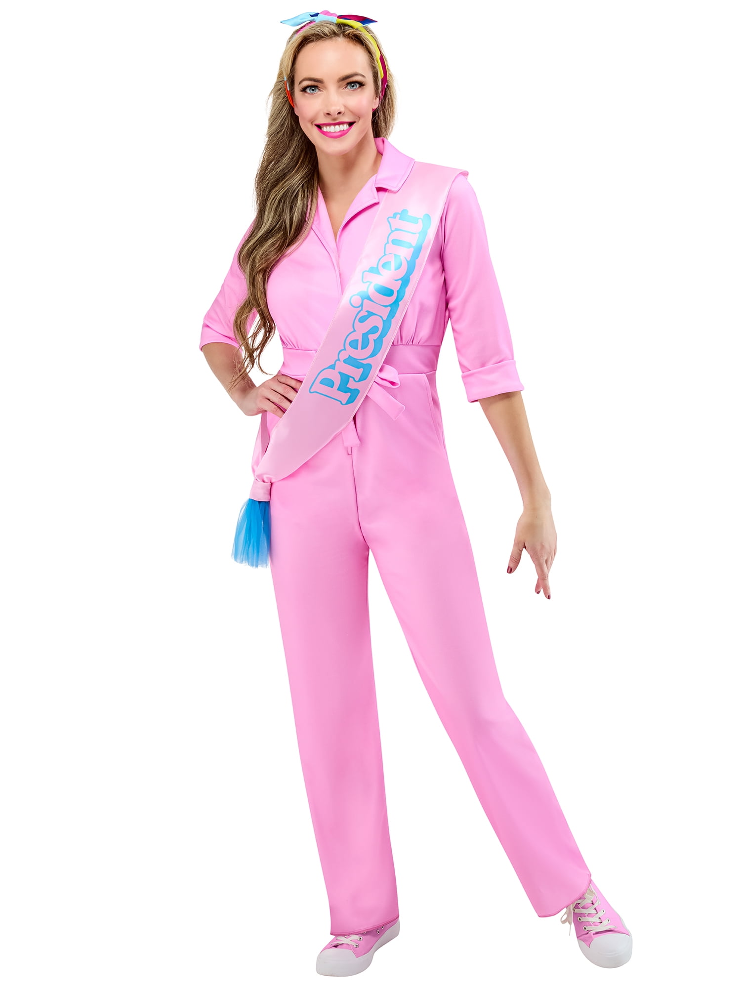 Barbie Movie President Barbie Costume for Adults by Rubies, Women's