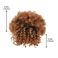 thumbnail image 3 of Bradem Wig Small Curly Explosion Wig with Bangs - Pack Design, Curly Hair Wig Accessory, 3 of 3