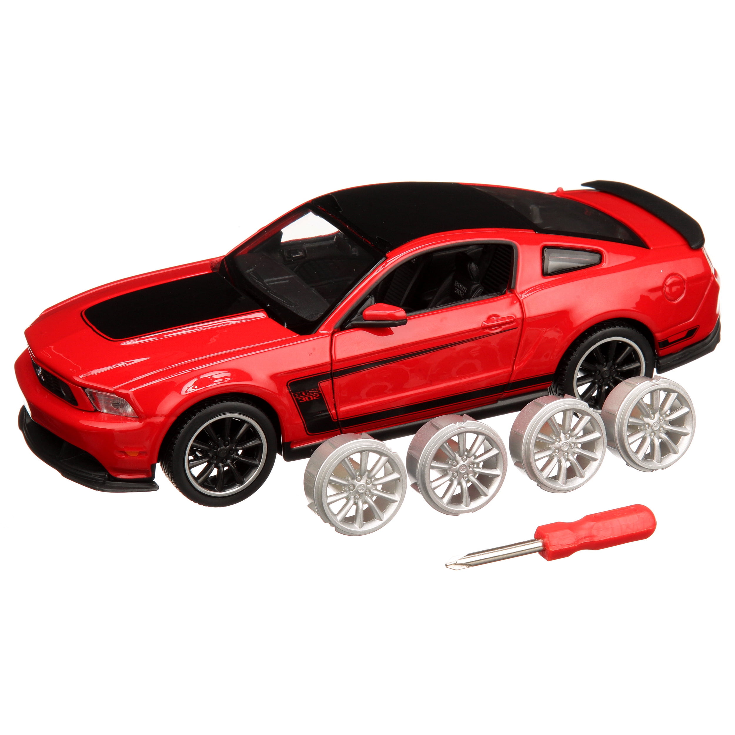 2012 Mustang Boss 302 Model Assembly Kit, Scale 1:24