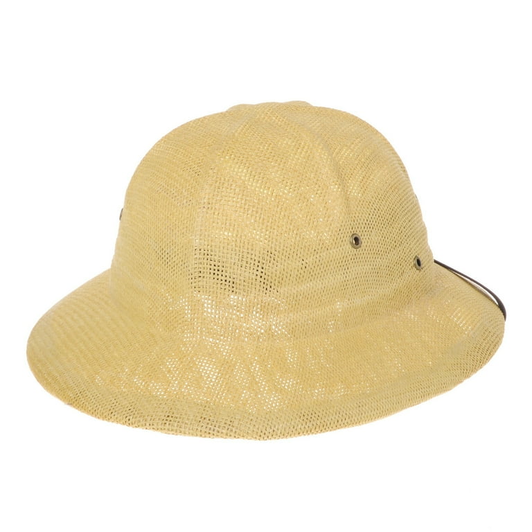 WITHMOONS Jungle Safari Hat Pitch Meshed Helmet Boonie Bush DW8318 (Yellow)