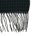 thumbnail image 4 of Bufanda chal de cachemira con borlas lisas de pashmina para mujer de invierno Verde, 4 of 9