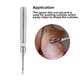 thumbnail image 2 of Jumpingount Empujador de uñas de acero inoxidable DIY manicura piel muerta removedor de cutículas reutilizable profesional principiantes pedicura de uñas Juegos de manicura PC 1 Jumpingount MJ0852-00, 2 of 5
