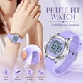thumbnail image 5 of Watch for Women,Digital Sport Women Wristwatch with Silicone Strap Alarm/Stopwatch/Back Light Birthday Gifts for Women, 5 of 9