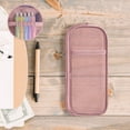 thumbnail image 4 of HOARBOEG Clear Mesh Pencil Case Pouch, Clearly Visible Grid Pen Cases Organizer For Adult, Zipper Transparent Stationary Makeup Bag For Travel Office College, 4 of 5