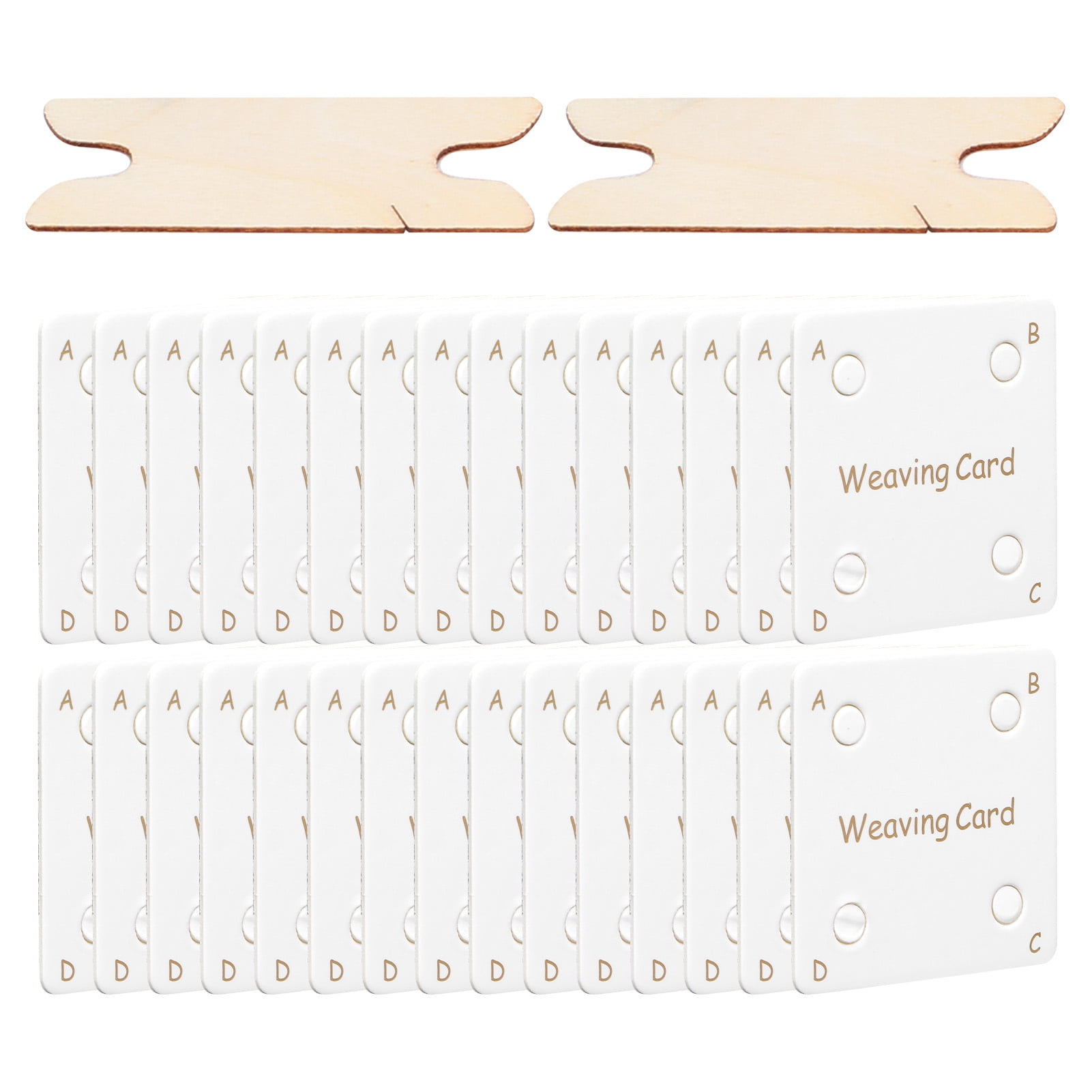 Buy EZSPTO Weaving Cards Table DIY Craft Hand‑Made Paper Loom Tools