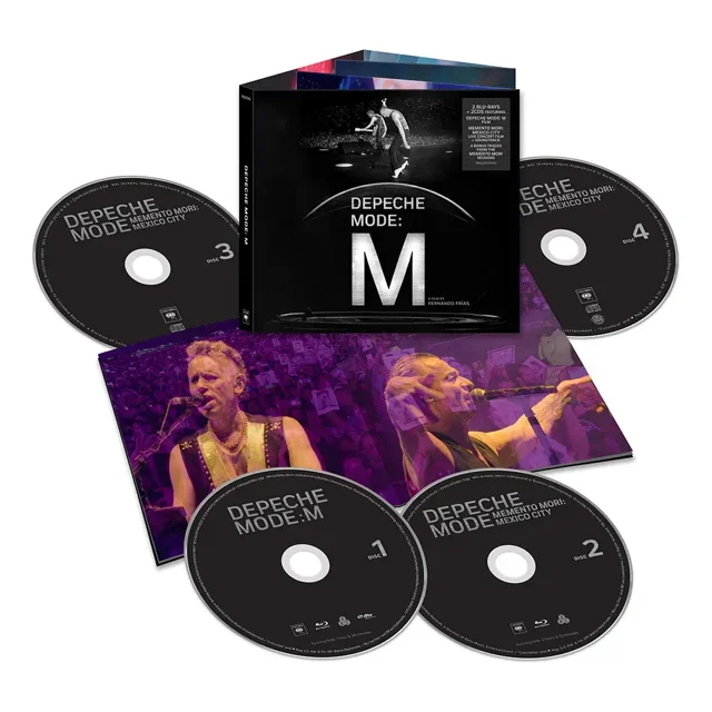 Depeche Mode Memento Mori Mexico City 2 Cd + 2 Blu-ray