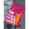 thumbnail image 3 of This Girl Loves Her Welsh Corgi T-Shirt Women -Image by Shutterstock, Female Large, 3 of 4