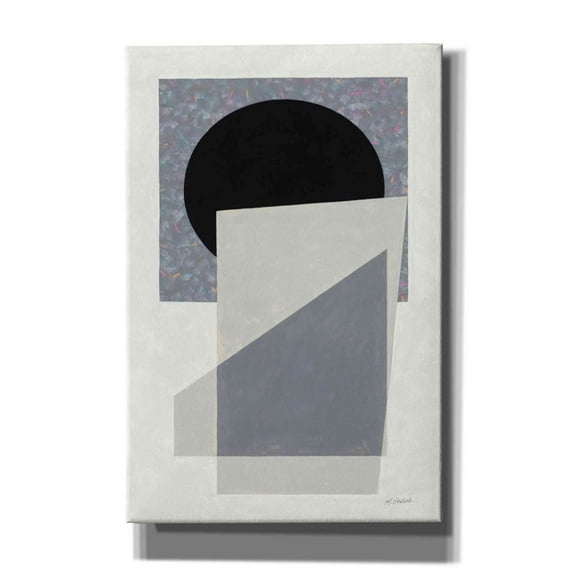 Epic Graffiti 'Full Moon I' by Mike Schick, Giclee Canvas Wall Art, 40"x60"