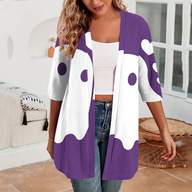 LOVZFMLL Cardigan for Women Leisure Versatile Womens Cardigan