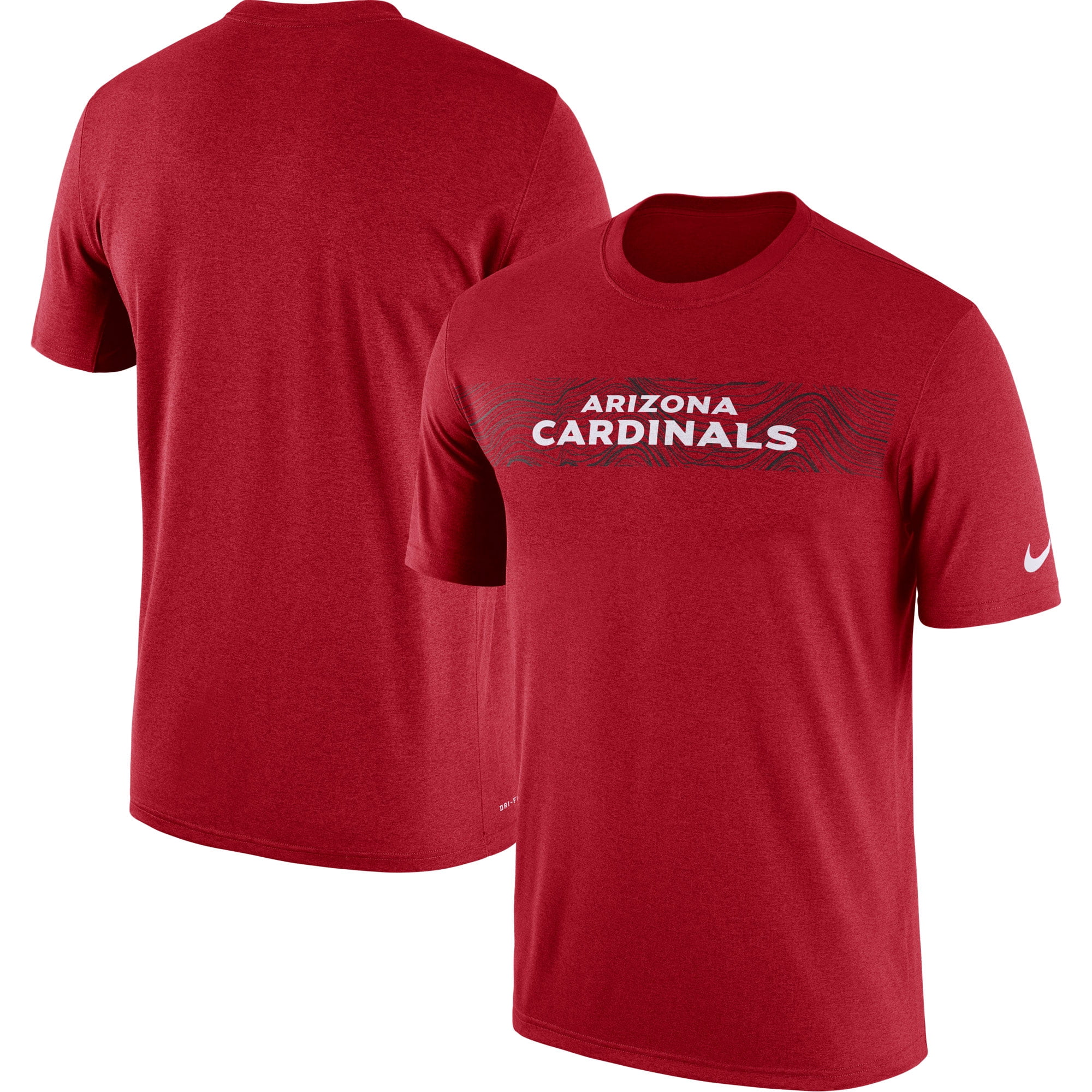 Arizona Cardinals Nike Sideline Seismic Legend Performance T-Shirt - Cardinal - Walmart.com 