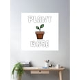 thumbnail image 2 of Plant Base Poster Wall Art, Modern Wall Decor For Living Room Bedroom, 30x30 UNFRAMED, 2 of 3