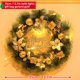 thumbnail image 1 of Guirnalda de navidad colgante para puerta y pared, adornos con luz LED para árbol de navidad, decoración del hogar, Año Nuevo 2024, 1 of 4