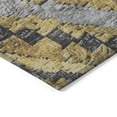 thumbnail image 6 of Dalyn Rugs Machine Washable Indoor/Outdoor Chantille Gold 1'8" x 2'6" Rug, 6 of 7