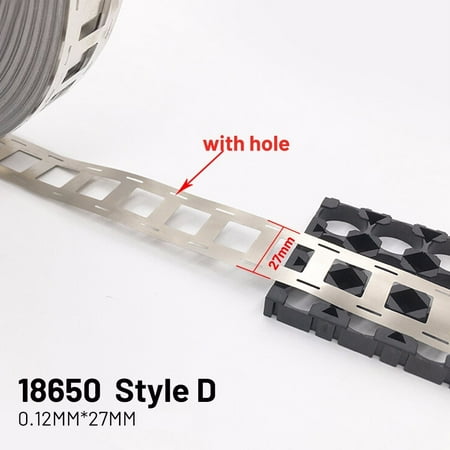 

4 types Nickel Strip Belt18650 Battery Spot Welding 1m x 27mm x 0.12mm