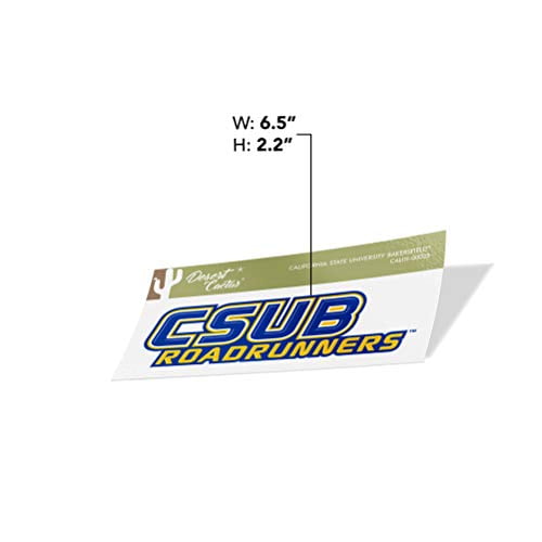 California Cal State University Bakersfield CSUB Roadrunners NCAA Vinyl Decal Laptop Water Bottle Car Scrapbook Sticker - 00029