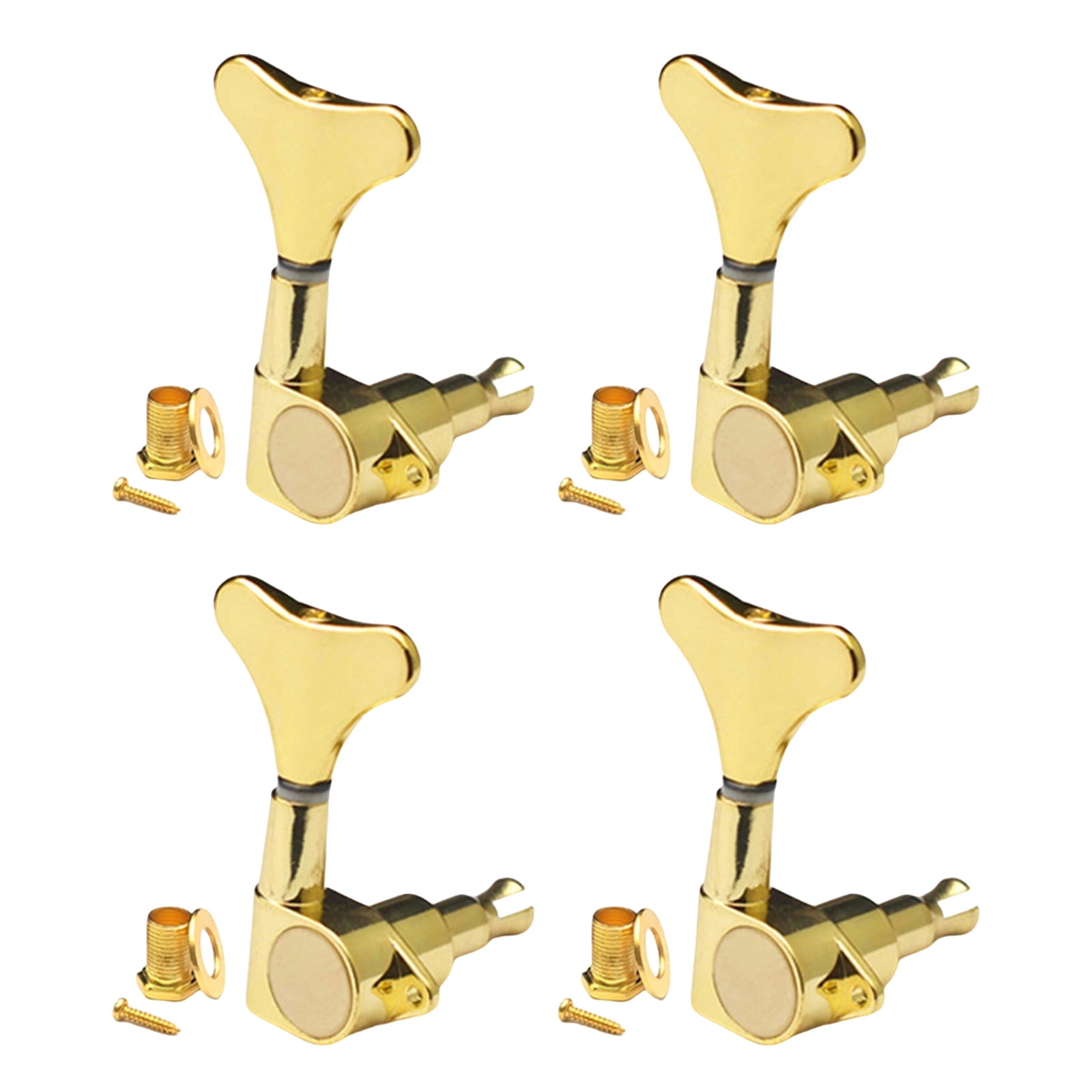 Sealed Bass Tuning Keys Buttons Machine Head Tuners Bass String Tuners Machine Heads Electric Bass Guitar Tuning Pegs
