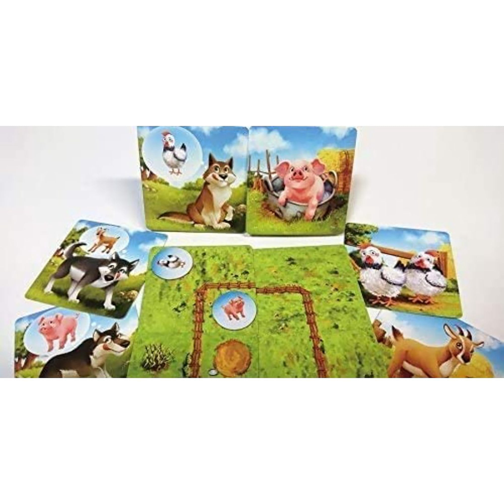 Farmini - LOKI Childrens Card Game, Ages 5+, 1-4 Players, 15 Min
