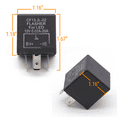 thumbnail image 2 of CF13-JL02 LED Flasher Relay Fix Hyper Flash Turn Signal Decoder Load Equalizers, 2 of 6