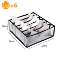 thumbnail image 1 of Organizador de ropa, caja de almacenamiento de Jeans, armario de ropa con compartimentos, calcetines, ropa interior, sujetadores, 1 of 4
